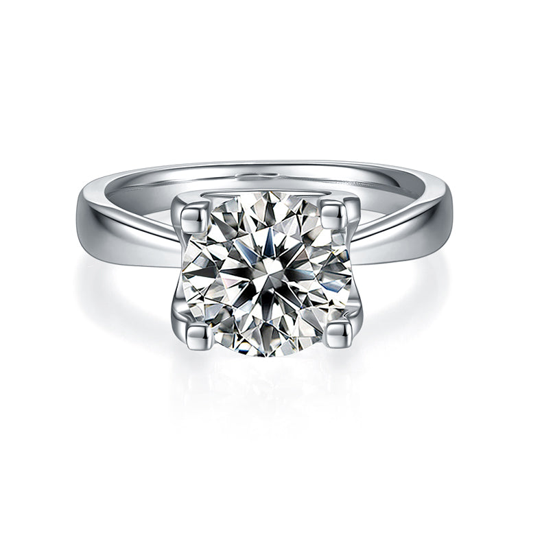 Women's Ring,925 Sterling Silver,Moissanite,Jewelry,Grdeer