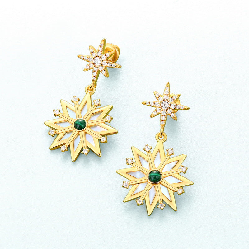 10K gold,Gift,Earrings,925 Silver,Jewelry,Grdeer