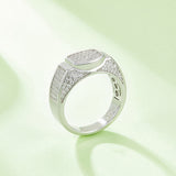 Wedding Ring S925 Silver Moissanite R6477-Grdeer