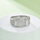 Wedding Ring S925 Silver Moissanite R6477-Grdeer