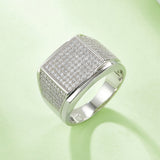 Wedding Ring S925 Silver Moissanite R3878-Grdeer