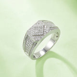 Wedding Ring S925 Silver Moissanite R6472-Grdeer