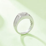 Wedding Ring S925 Silver Moissanite R6472-Grdeer