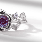 Alexandrite,Gift, Ring,925 Silver,Jewelry,Grdeer