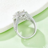 Round,Men, Ring,925 Sterling Silver,Moissanite,Jewelry,Grdeer